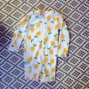 Hanna Andersson long sleeve rash guard swim suit size 3t